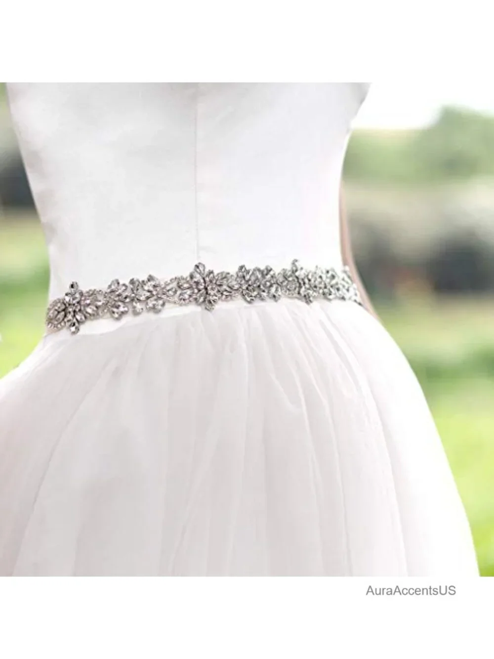 Rhinestone Bridal Belt Sash for Wedding Prom Dress